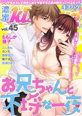 濃蜜kisshug Vol.45「お兄ちゃんと不埒な一夜」 パッケージ画像表