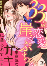 33歳、恋愛崖っぷち。生意気なガキに貪られてます3 パッケージ画像表