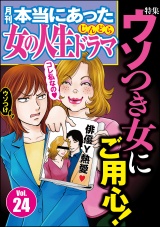 本当にあった女の人生ドラマ Vol.24 ウソつき女にご用心！ パッケージ画像