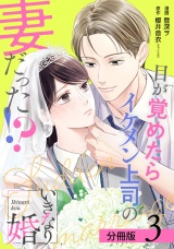 【分冊版】いきなり婚 目が覚めたらイケメン上司の妻だった!? 3巻 パッケージ画像