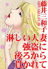 淋しい人妻　強盗に後ろから貫かれて パッケージ画像