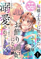 俺様王太子に拾われた崖っぷち令嬢、お飾り側妃になる…はずが溺愛されてます!?(話売り)　#1 パッケージ画像