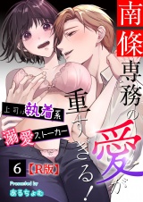 南條専務の愛が重すぎる！〜上司は執着系溺愛ストーカー〜【R版】 （６） パッケージ画像