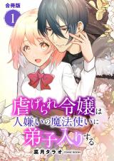 虐げられ令嬢は人嫌いの魔法使いに弟子入りする(コミック) 合冊版（1巻） パッケージ画像