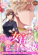 たかが女官の私が好きなの!?　婚約破棄された姫様を差し置いて、結婚なんてできません！1 パッケージ画像