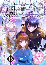 俺様王太子に拾われた崖っぷち令嬢、お飾り側妃になる…はずが溺愛されてます!?(話売り)　#16 パッケージ画像