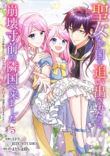 【フルカラー】聖女なのに国を追い出されたので、崩壊寸前の隣国へ来ました〜力を解放したので国が平和になってきましたが元の国まで加護は届きませんよ〜 5 パッケージ画像