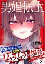 男娼転生～童貞で転生した俺VSムラムラで爆発しそうな女達～2 パッケージ画像