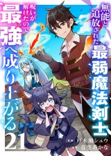無能と追放された最弱魔法剣士、呪いが解けたので最強へ成り上がる２１ パッケージ画像