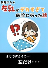 朝起きたら左乳がデカすぎて病院に行った話 パッケージ画像