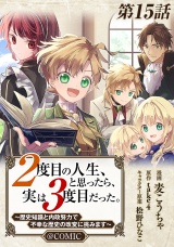 【単話版】２度目の人生、と思ったら、実は３度目だった。〜歴史知識と内政努力で不幸な歴史の改変に挑みます〜@COMIC 第15話 パッケージ画像