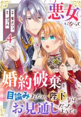 悪女になって婚約破棄を目論みましたが、陛下にはお見通しだったようです4 パッケージ画像