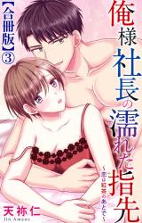 俺様社長の濡れた指先～恋は紅茶のあとで～【合冊版】3 パッケージ画像