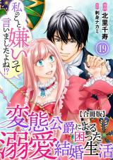私のこと嫌いって言いましたよね！？変態公爵による困った溺愛結婚生活　合冊版19 パッケージ画像