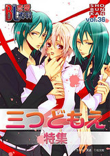 BL恋愛専科 VOL.36 三つどもえ特集 パッケージ画像表