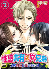 性感共有×穴兄弟~2尻同時に感じちゃう!(2) パッケージ画像表